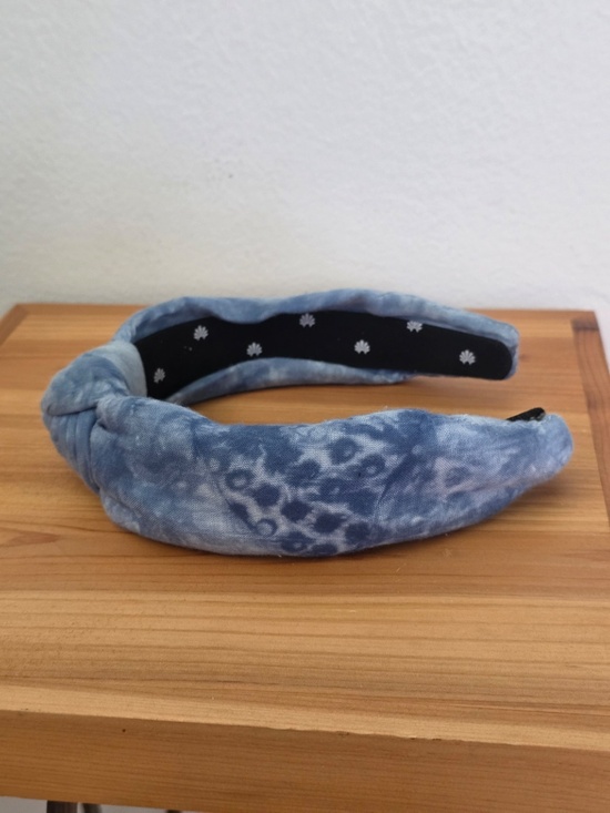 Lele Sadoughi Blue Tie Dye Headband main image 5